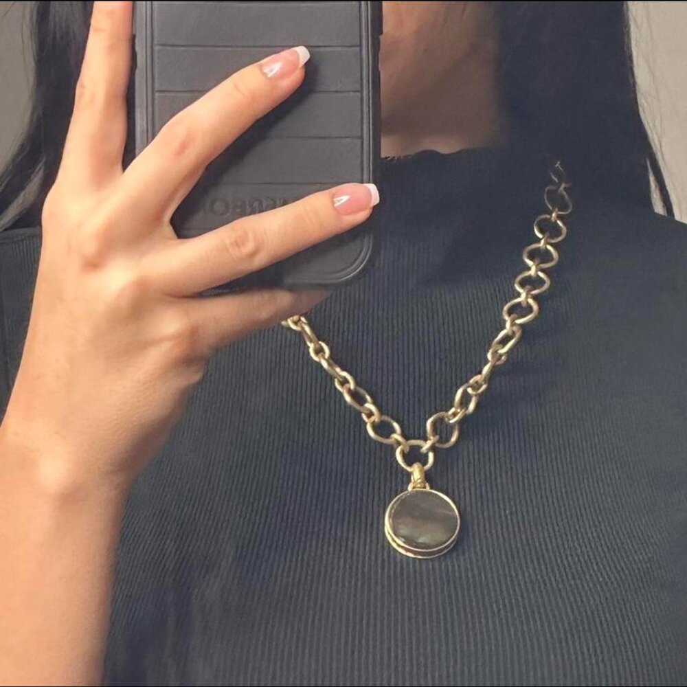 SPARTINA BEAUTIFUL REAL GOLD PLATED NECKLACE